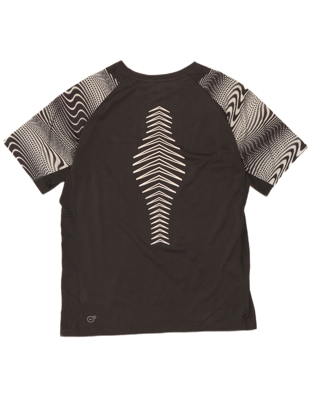 Tricou grafic PUMA pentru bărbați Top Mediu Gri Geometric Poliester