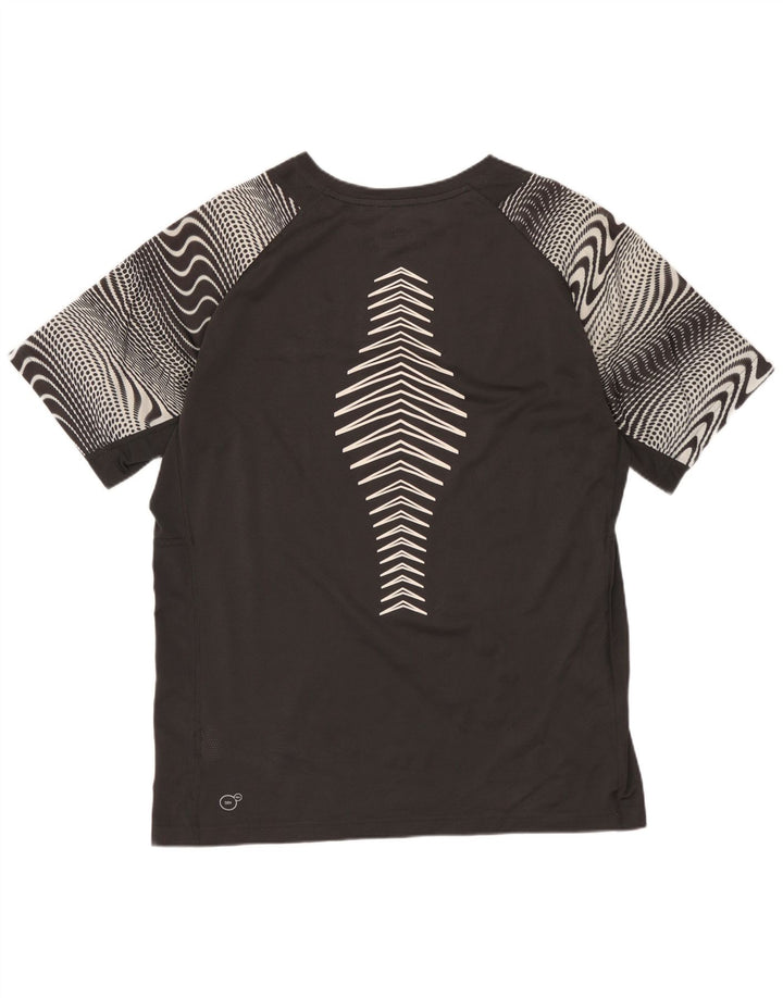 Tricou grafic PUMA pentru bărbați Top Mediu Gri Geometric Poliester
