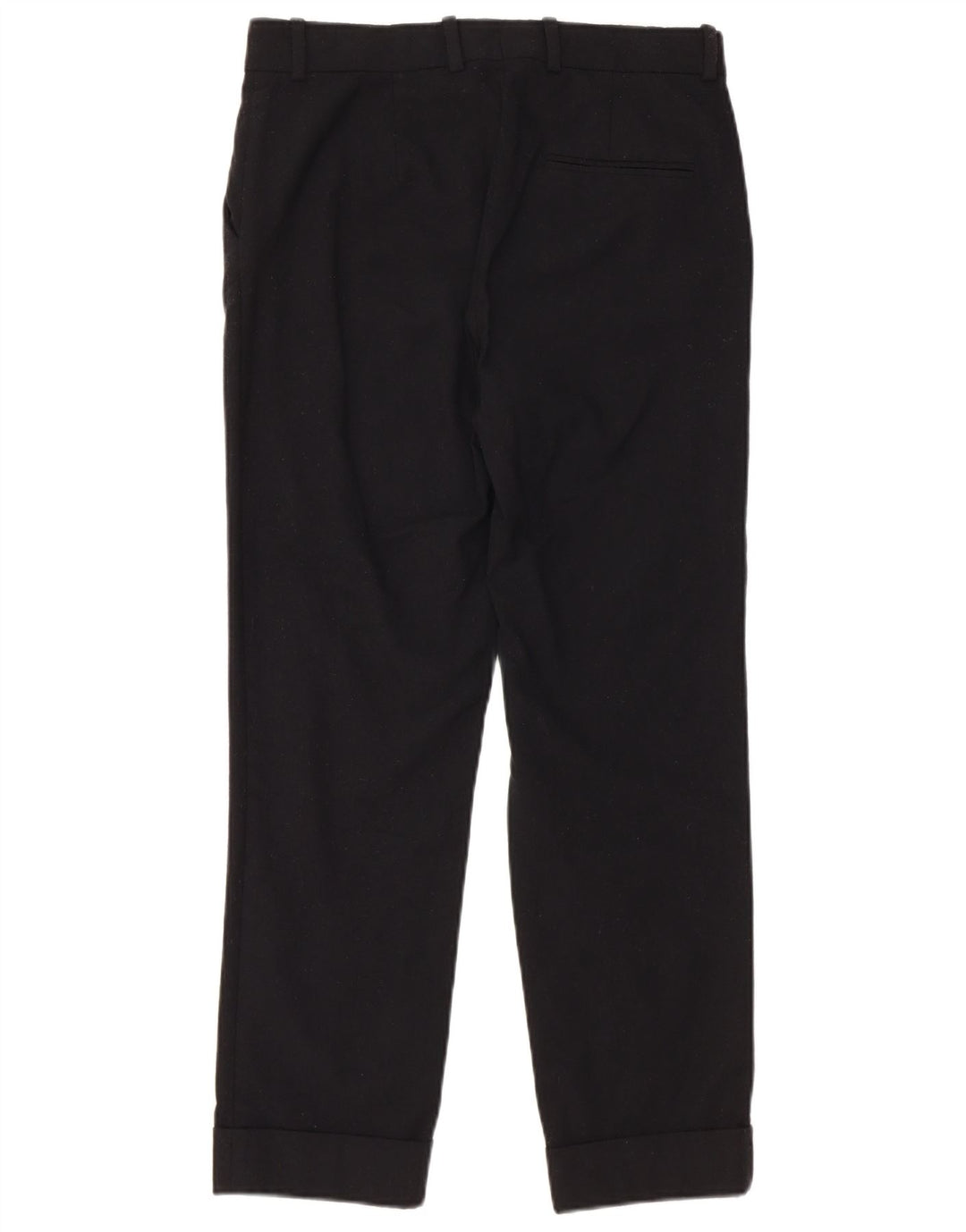 COS Pantaloni drepti pentru femei EU 34 XS L30 L26 Lână neagră