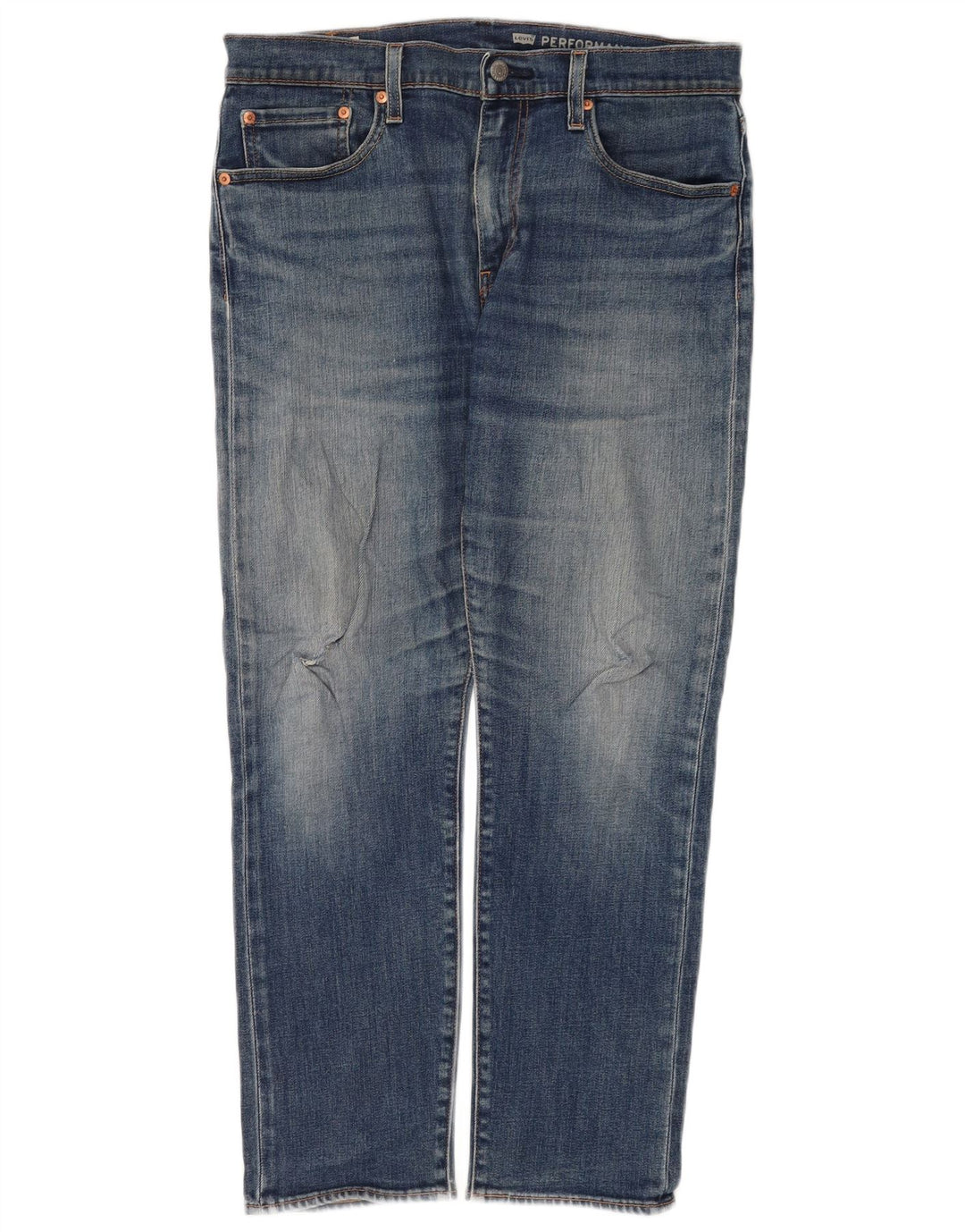 Blugi conici pentru bărbați Levi's 502 W32 L30 Bumbac albastru