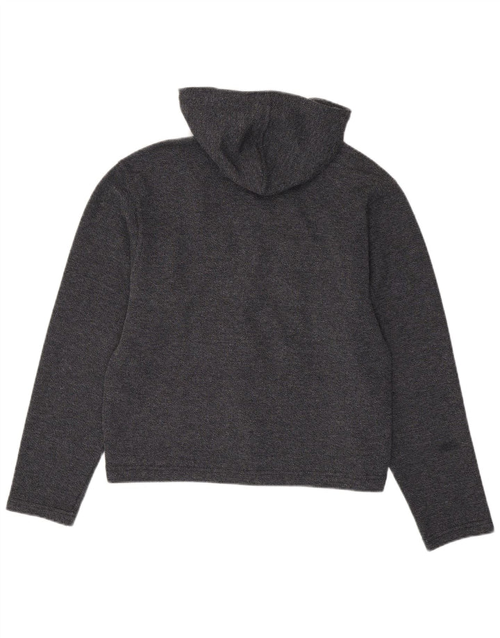 Pulover cu capotă cu fermoar pentru femei LEVI'S UK 14, gri mediu