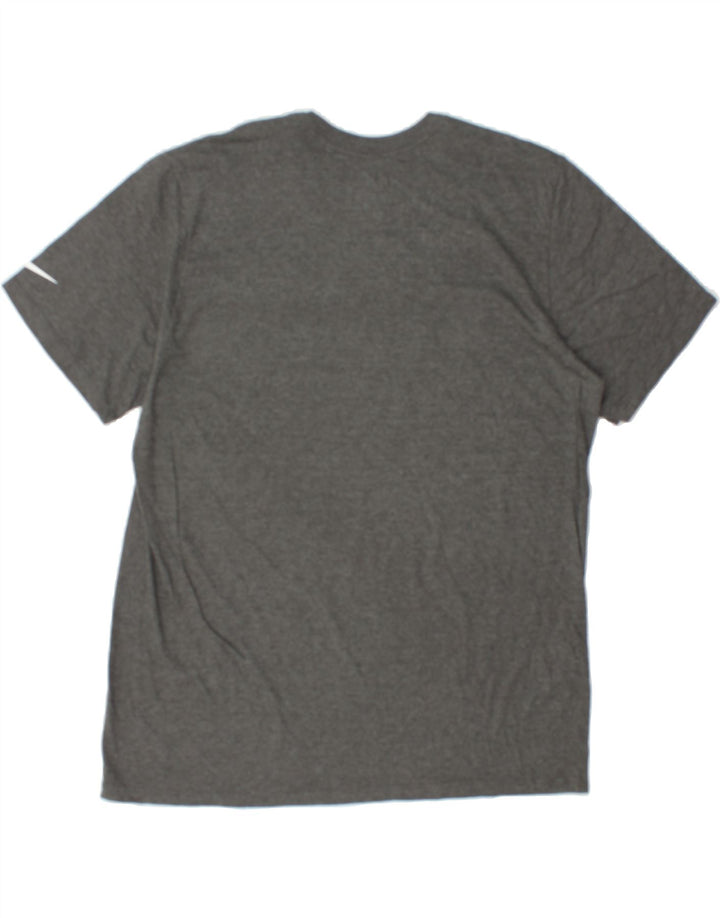 NIKE Mens Broncos Graphic T-Shirt Top XL Grey Vintage Nike and Second-Hand Nike from Messina Hembry 