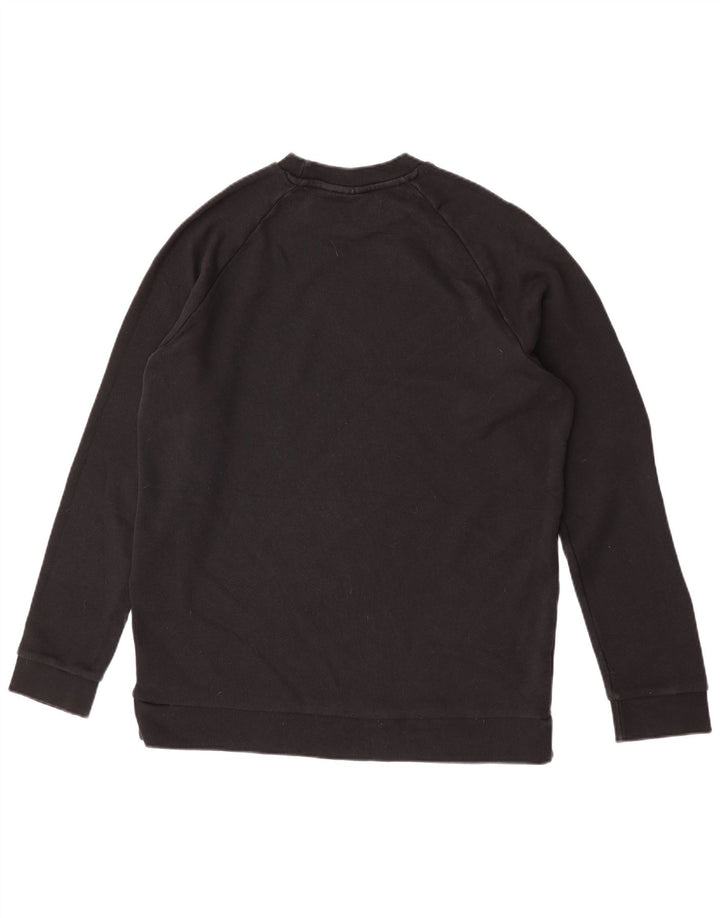 Hanorac grafic pentru bărbați Adidas Jumper mare, negru, bumbac