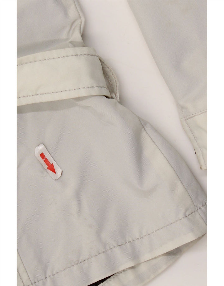 Jachetă de ploaie pentru femei Refrigiwear UK 14, mare, albă, din poliamidă