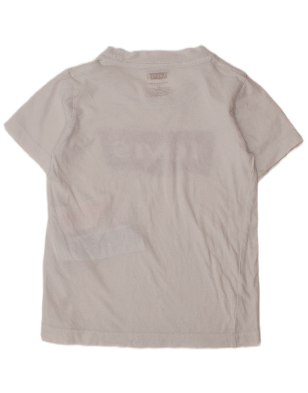 Tricou grafic LEVI'S pentru baieti Top 3-4 ani bumbac alb