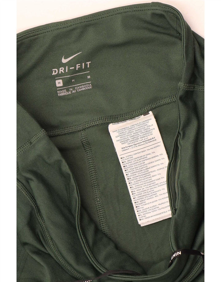 Leggings Nike Dri Fit pentru femei UK 14 Poliester verde mediu