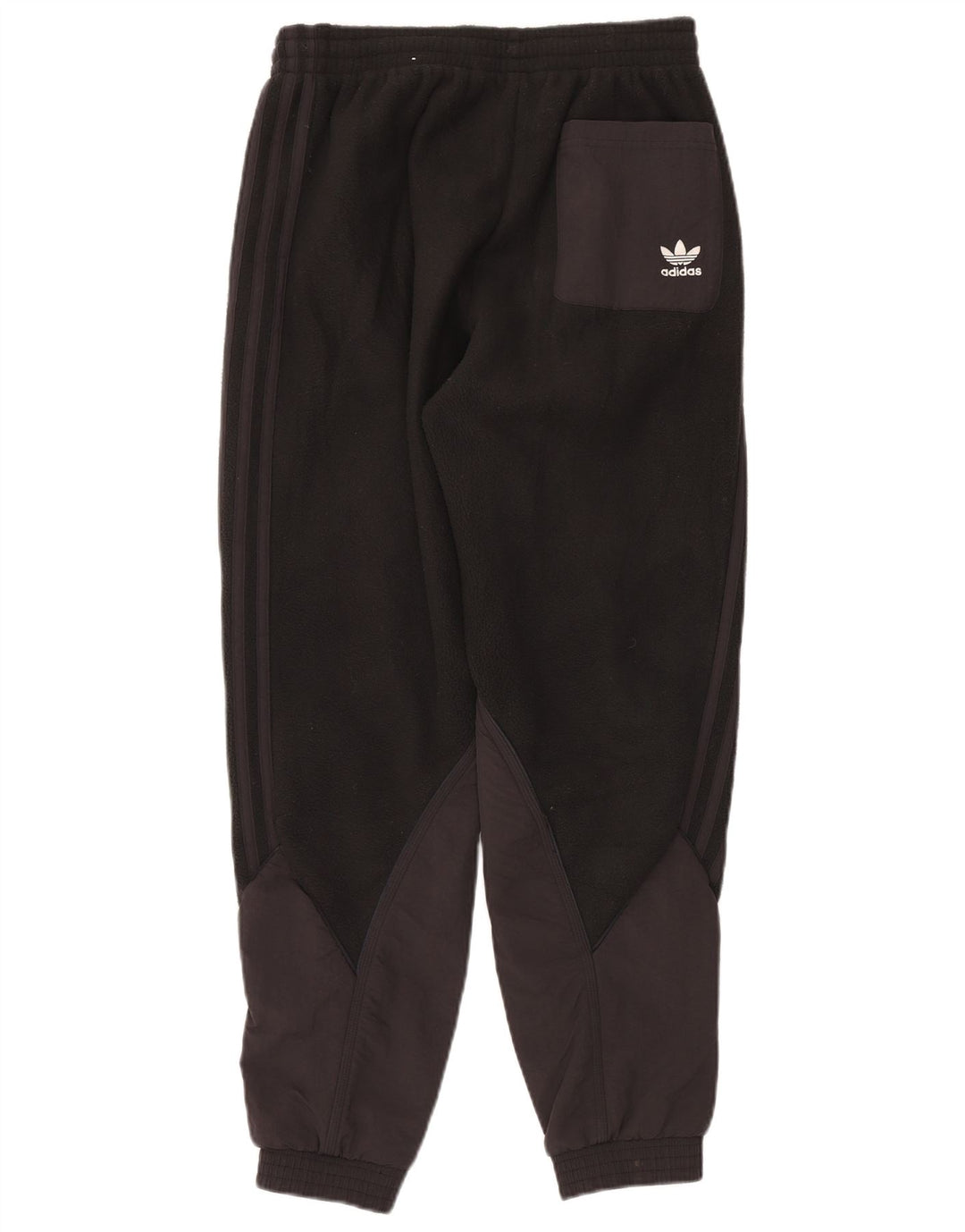 Pantaloni de trening ADIDAS pentru bărbați, pantaloni de jogging, poliester negru mic