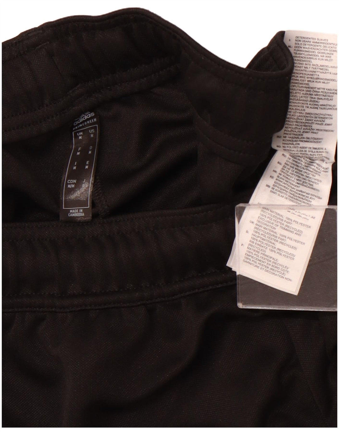 Pantaloni de trening ADIDAS Aeroready pentru bărbați, poliester mediu negru