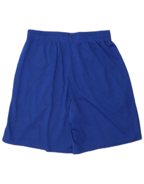 Pantaloni scurți sport Under Armour pentru bărbați, poliester albastru mediu