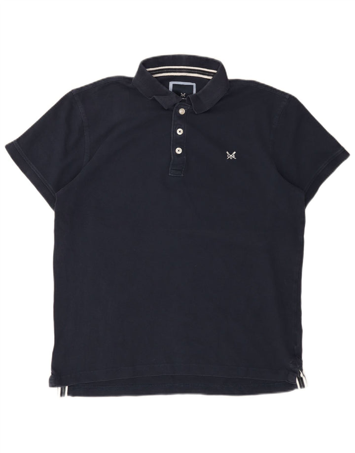 CREW CLOTHING Tricou polo pentru bărbați, mare, albastru, bumbac