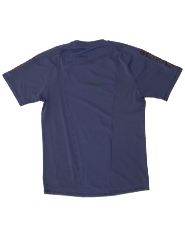 ADIDAS Aeroready Graphic Tricou Top Mic Bleumarin