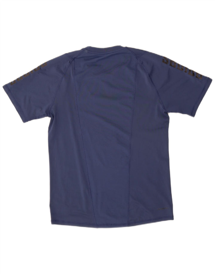 ADIDAS Aeroready Graphic Tricou Top Mic Bleumarin