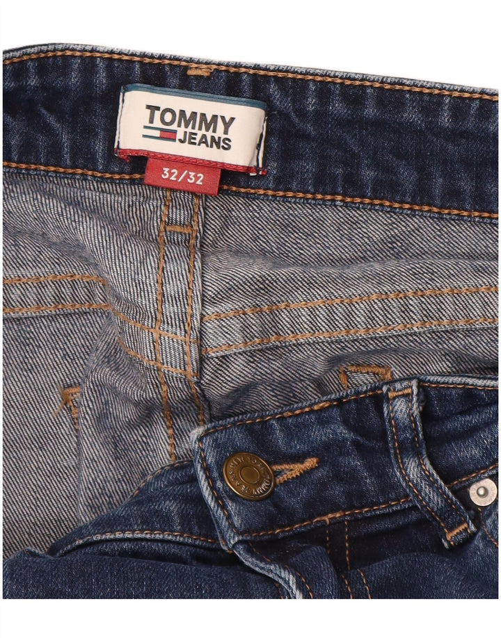 TOMMY HILFIGER Blugi Bootcut Bărbați W32 L32 Bumbac Albastru