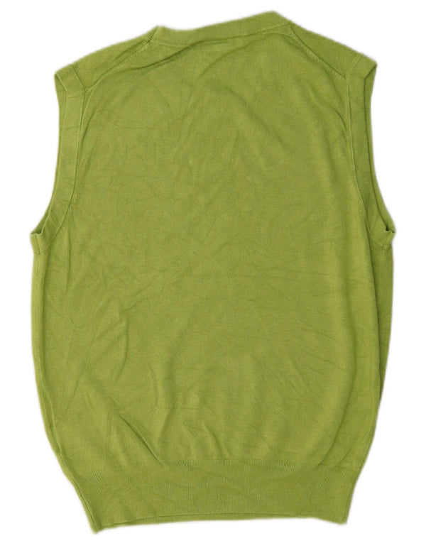 Top cu vestă Zara pentru femei UK 18 XL, viscoză verde
