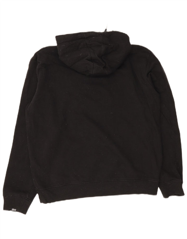 Pulover cu glugă pentru femei Ellesse UK 12, bumbac mediu negru