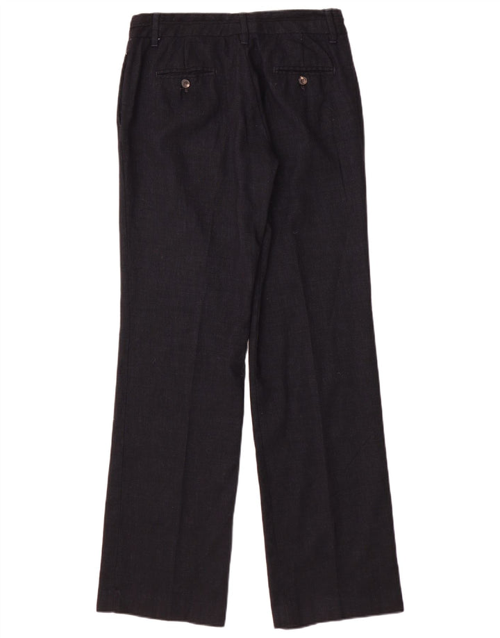 Massimo Dutti Pantaloni Chino Drepți Femei EU 38 Mici L28 L31 Bleumarin