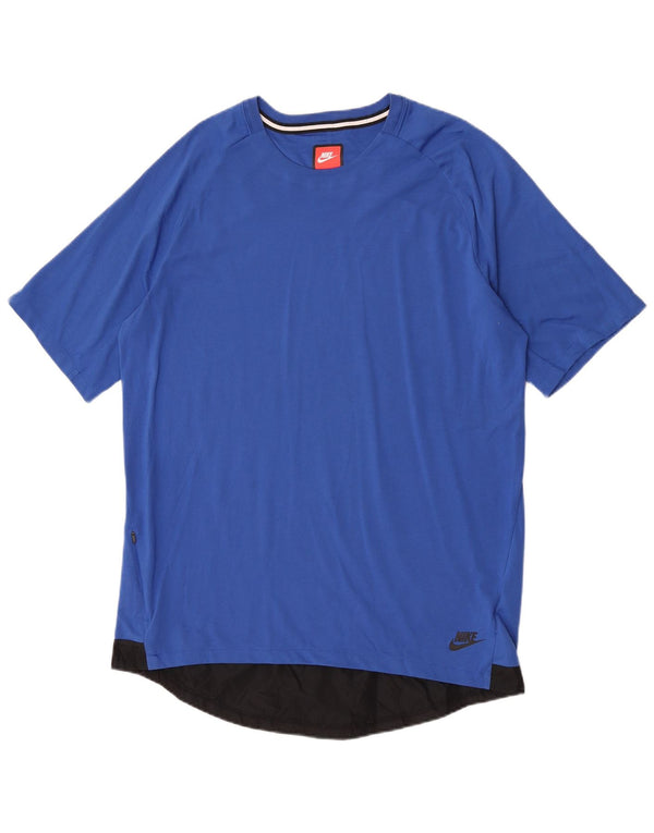 Tricou pentru bărbați Nike Top mare, albastru, poliester color bloc