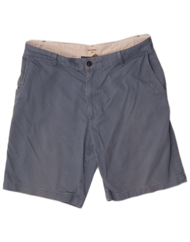 Pantaloni scurti cargo pentru bărbați Dockers W34, mare, albastru, bumbac