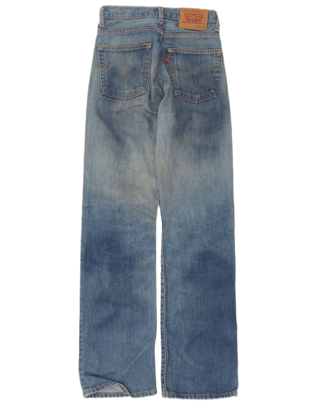 Blugi pentru bărbați Levi's cu talie înaltă W28 L34 Bumbac albastru