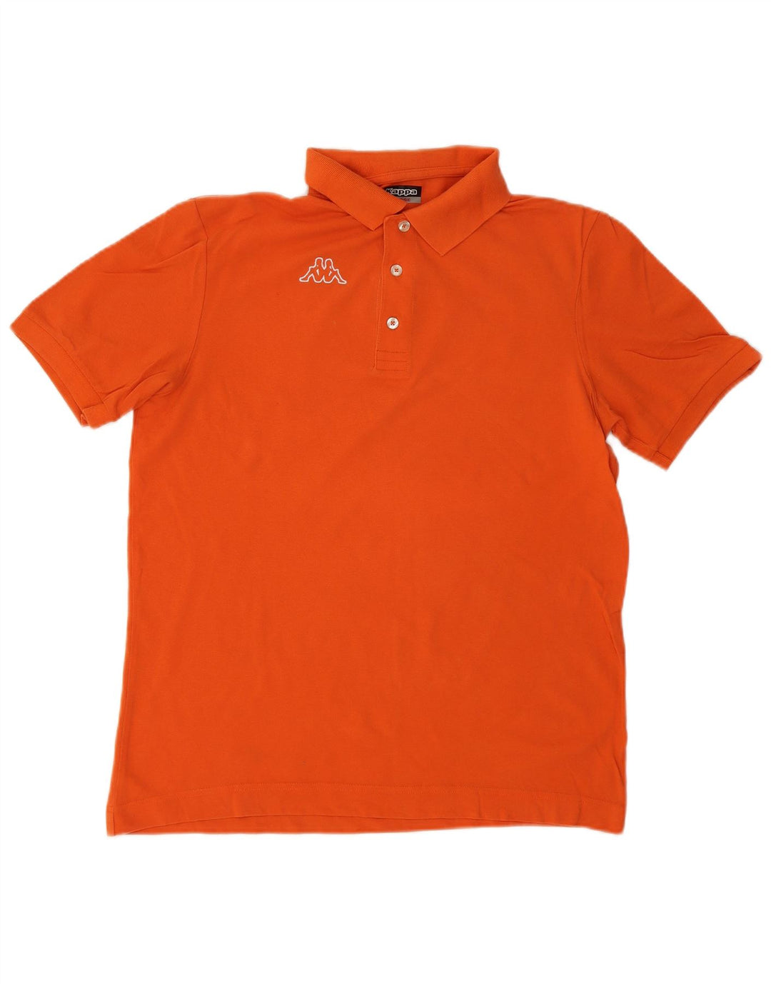 Tricou polo pentru bărbați Kappa portocaliu mare