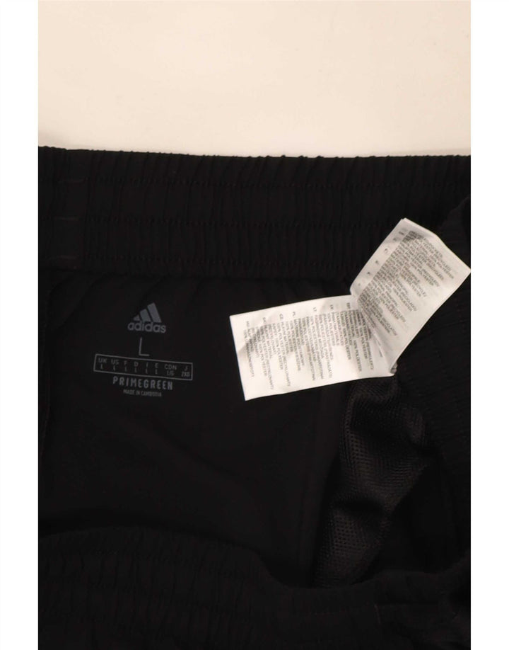 Pantaloni de trening Adidas pentru bărbați, mari, negru, poliester