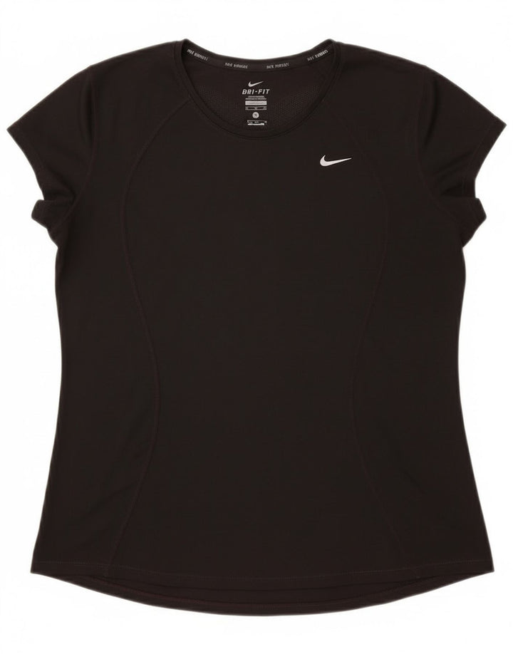 Tricou Nike pentru femei Dri Fit Top UK 18 XL Poliester negru