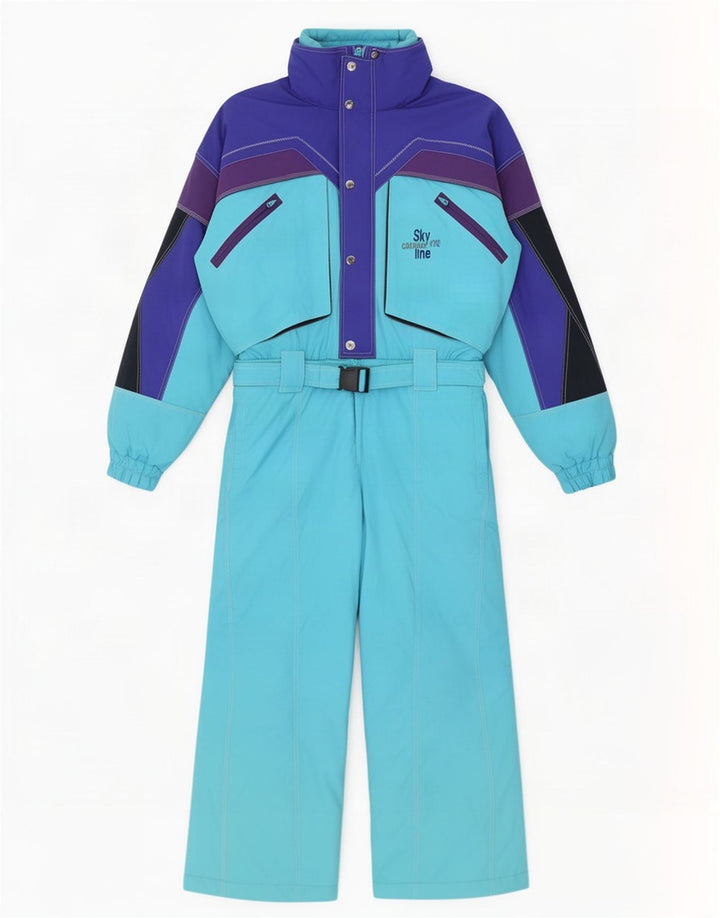 Salopetă de schi Colmar pentru bărbați IT 40 Medium Blue Colorblock