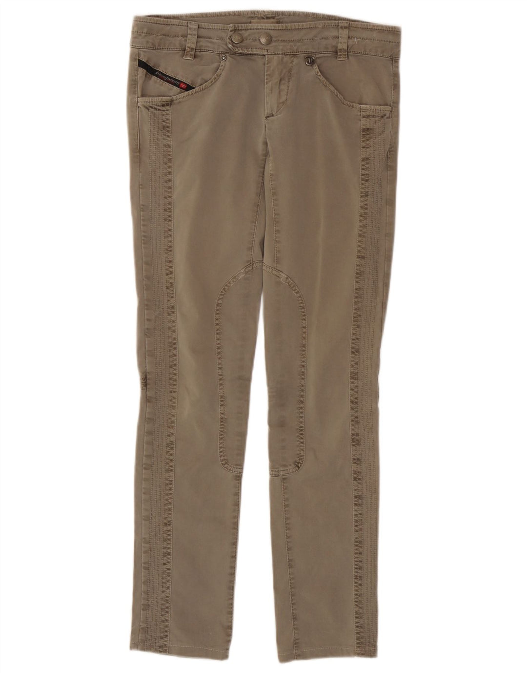 Pantaloni casual slim pentru femei Diesel W27 L30 gri