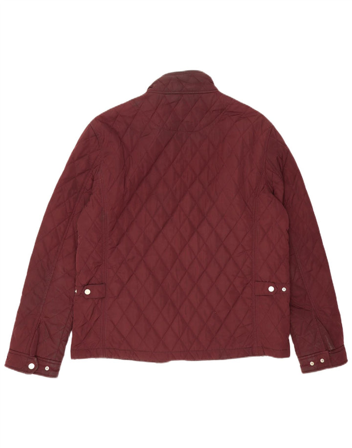 Jachetă matlasată pentru bărbați Zara UK 44 2XL Bordeaux