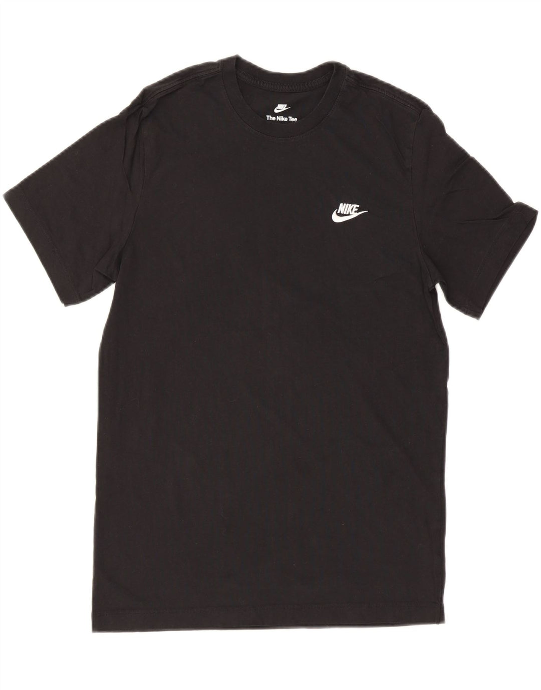 NIKE Mens T-Shirt Top Medium Black Cotton