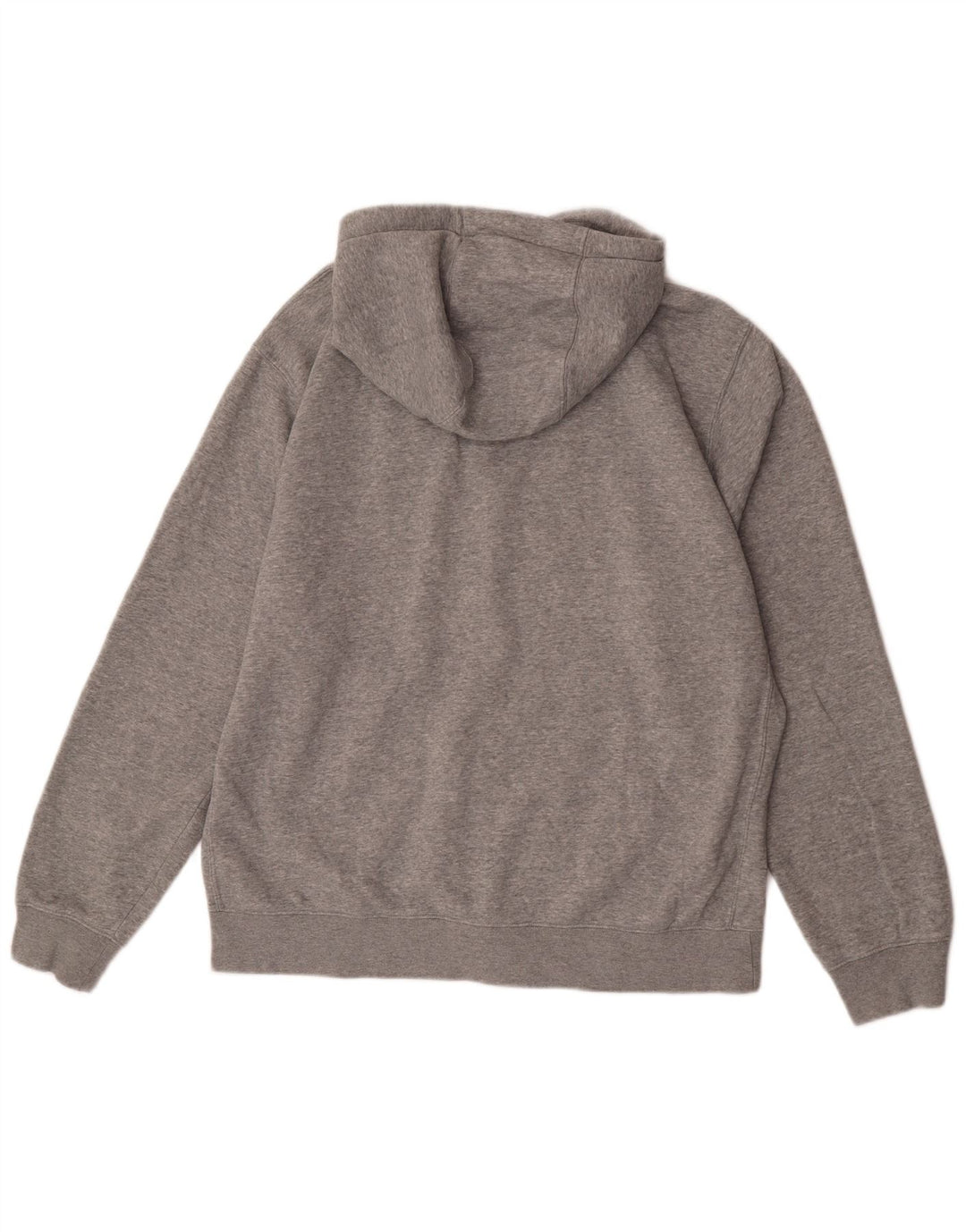 Pulover Nike pentru bărbați, cu formă regulată, cu fermoar, bumbac mare, gri