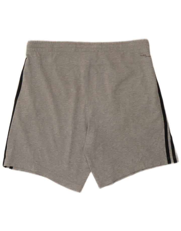 Pantaloni scurți adidas Climalite Sport pentru bărbați, bumbac, gri mic