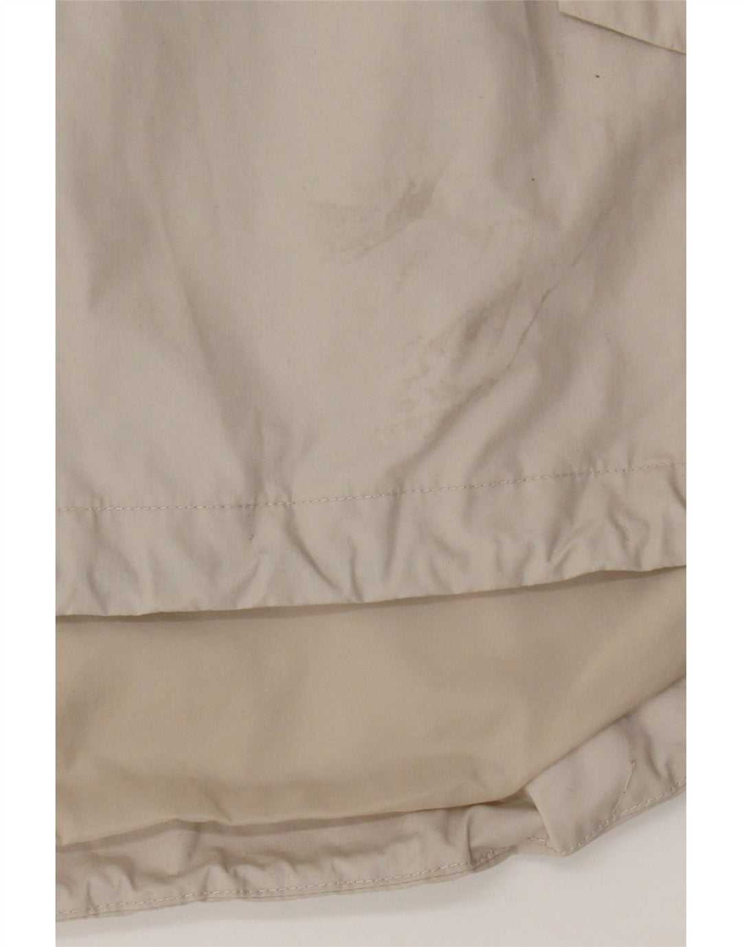 Jachetă Anorak cu glugă grafică Kickers pentru bărbați UK 40, mare, bej, poliester