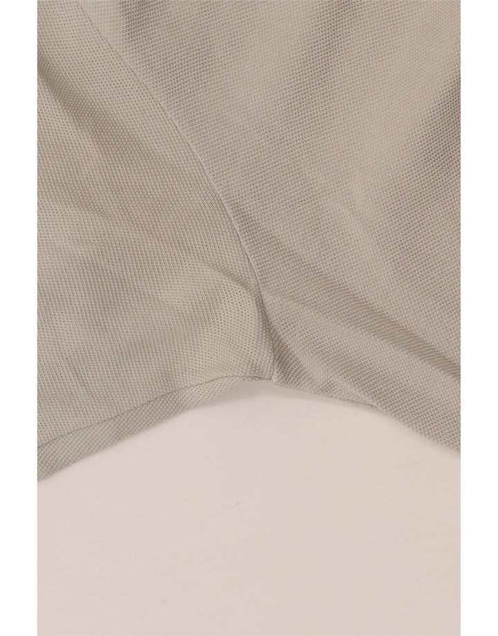 Lacoste tricou polo pentru bărbați mărimea 5 mare bumbac gri