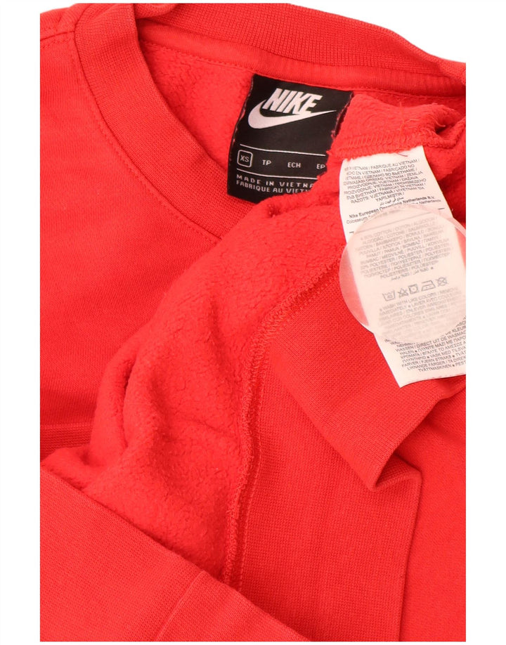 Pulover NIKE pentru bărbați XS bumbac roșu