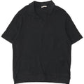 Tricou polo pentru bărbați Zara XL bumbac negru
