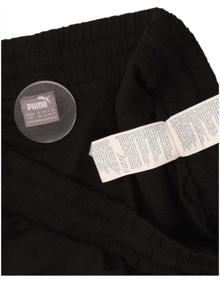 Pantaloni scurti sport Puma pentru femei UK 10 Small Black Poliester