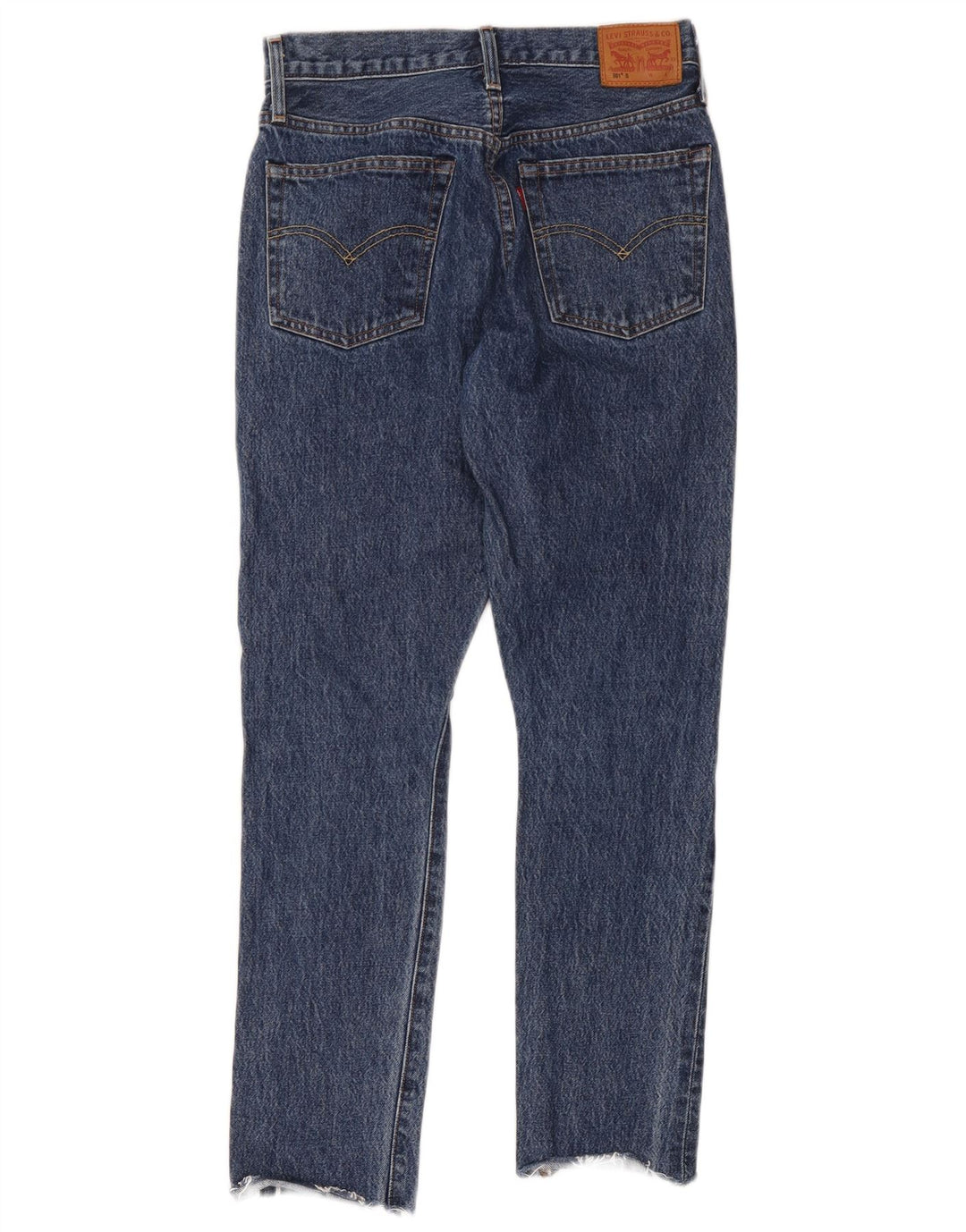 Blugi drepti pentru bărbați Levi's 501 W26 L28 Bumbac albastru