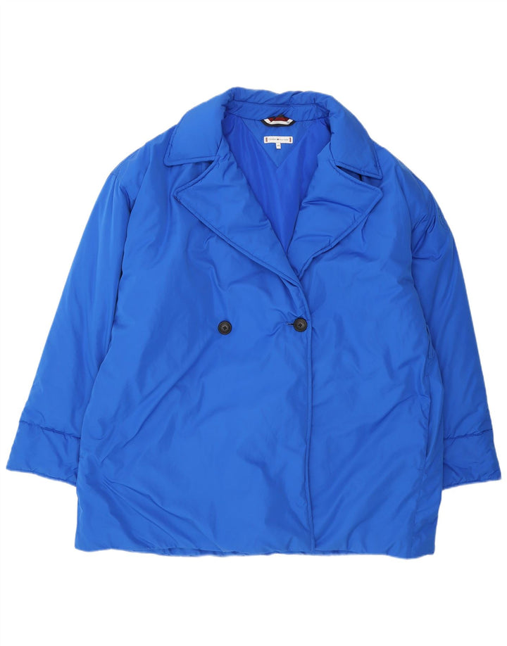 Jachetă căptușită Tommy Hilfiger pentru femei UK 20 2XL Albastru Poliester