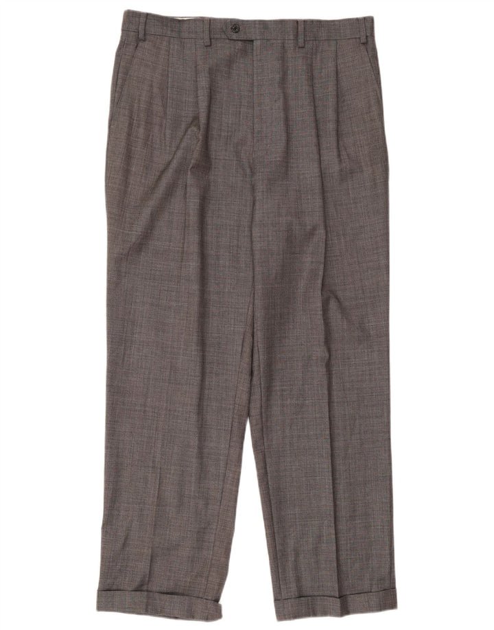 Pantaloni de costum pentru bărbați Chaps L34 L31 gri