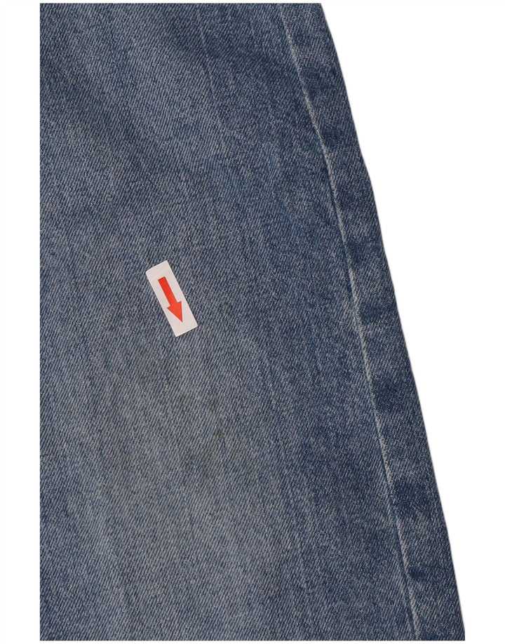 Blugi drepti pentru baieti Levi's 7-8 ani L24 L23 Bumbac Albastru