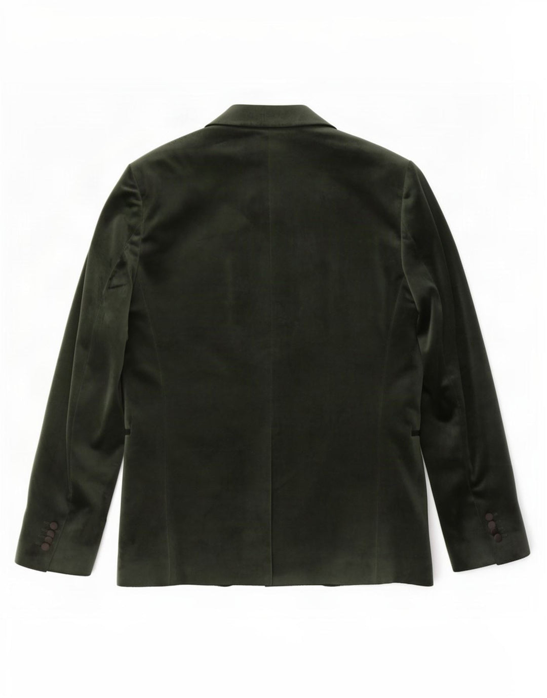 Blazer pentru bărbați Moncrief, cu 1 nasture, din velur, UK 38 Poliester verde mediu