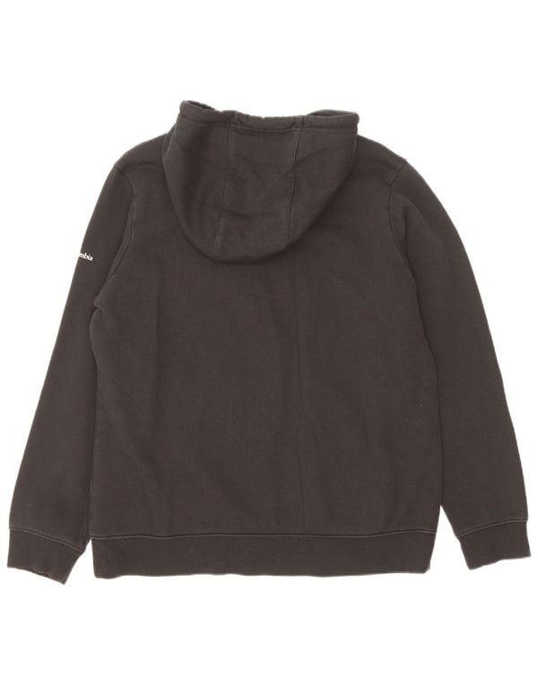 Pulover Columbia cu capota cu grafic pentru femei UK 16, mare, negru, bumbac