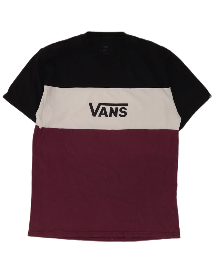 Tricou grafic Vans pentru bărbați Top mare, multicolor, color block, bumbac