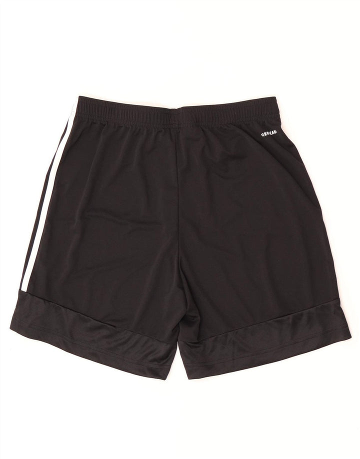 Pantaloni scurți sport Aeroready Adidas pentru bărbați, poliester mediu negru