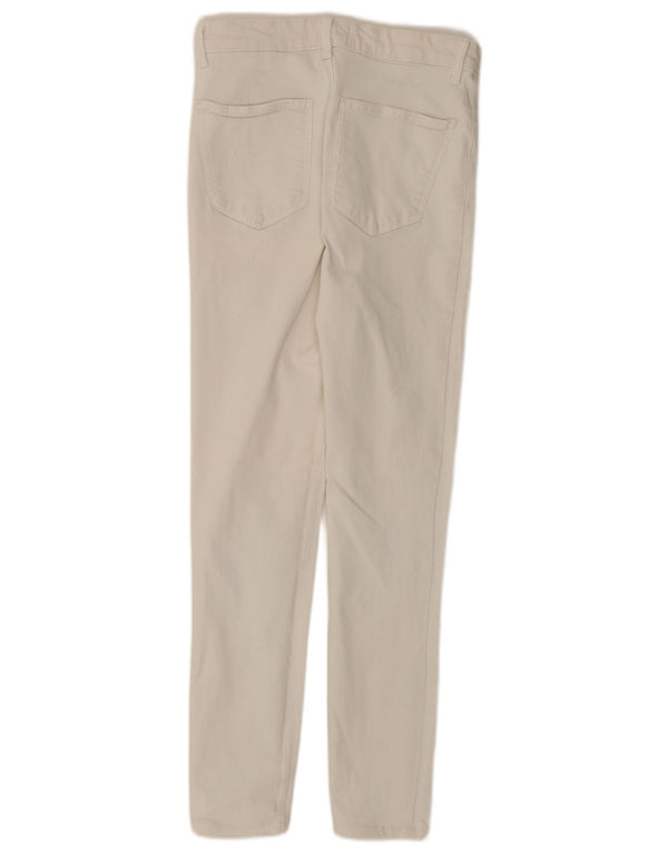 Blugi jegging dama Zara EU 38 Mici L28 L28 Alb