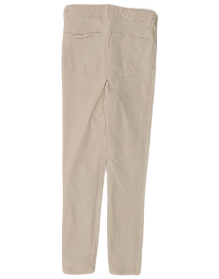 Blugi jegging dama Zara EU 38 Mici L28 L28 Alb