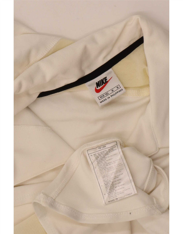 Tricou polo Nike pentru femei US 8/10 Medium White Colorblock Poliester