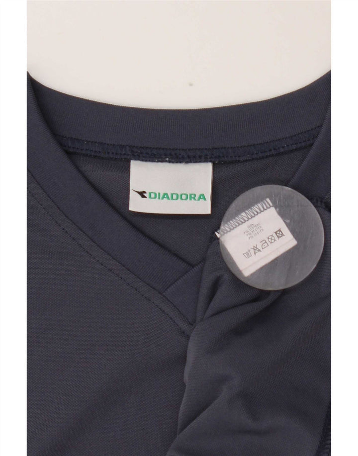 Tricou pentru bărbați Diadora Top Mediu Bleumarin Poliester