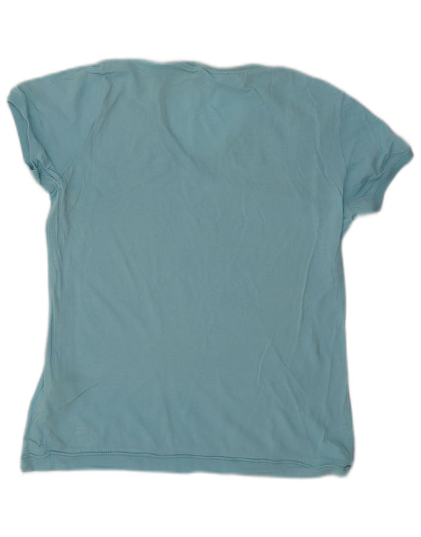 Tricou Champion pentru femei Easy Fit Top UK 12 Medium Blue Bumbac